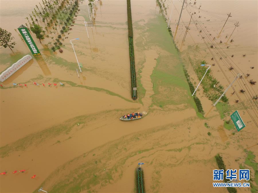 （抗洪救灾）（6）安徽舒城：遭遇洪水袭击 万余群众转移