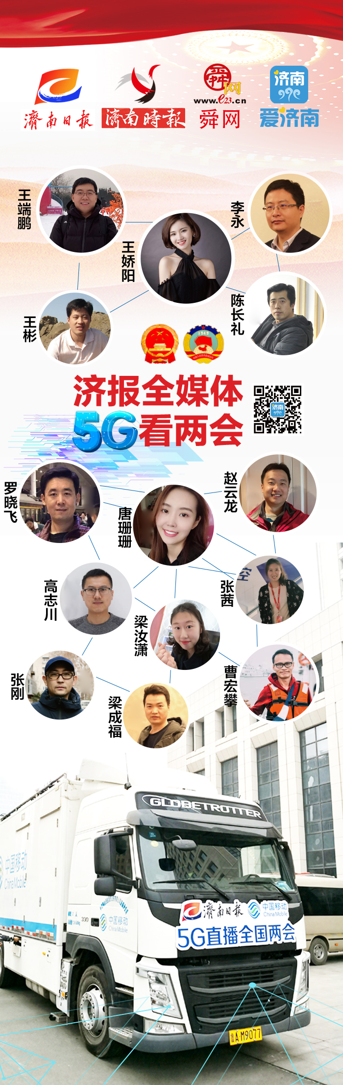 济南首次，5G+4K看全国两会！济南报业全媒体报道组出征北京